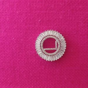 Letter L Bagette pendent